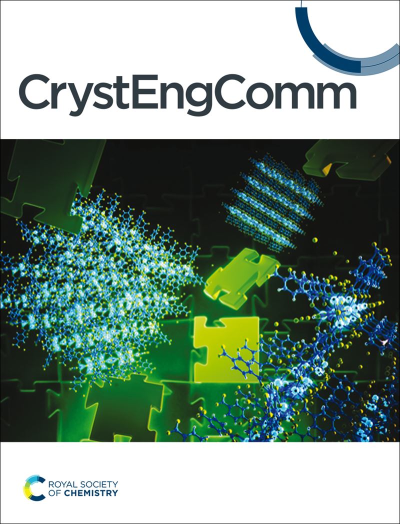 CrystEngComm journal cover image