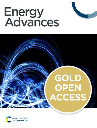 Energy Advances journal cover image