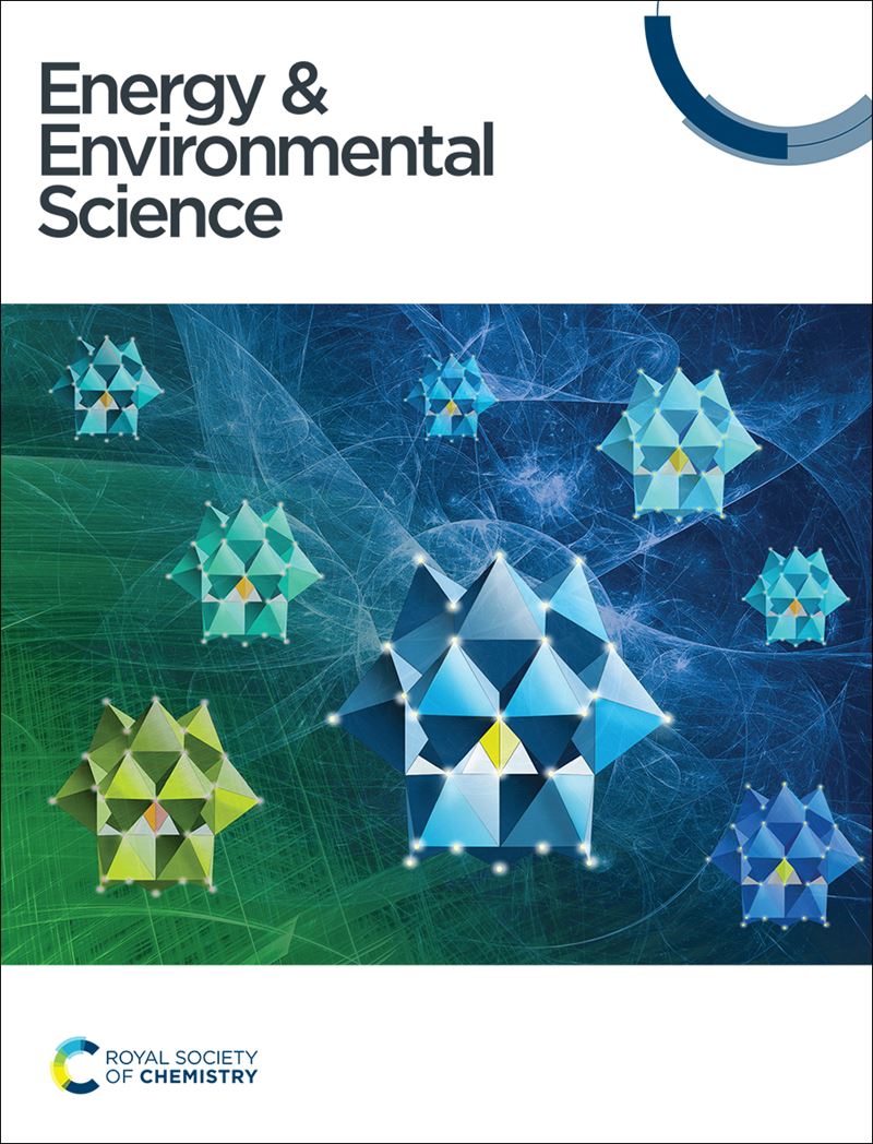 Energy & Environmental Science journal cover image
