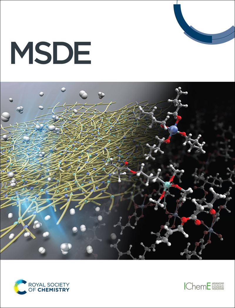 Molecular Systems Design & Engineering journal cover